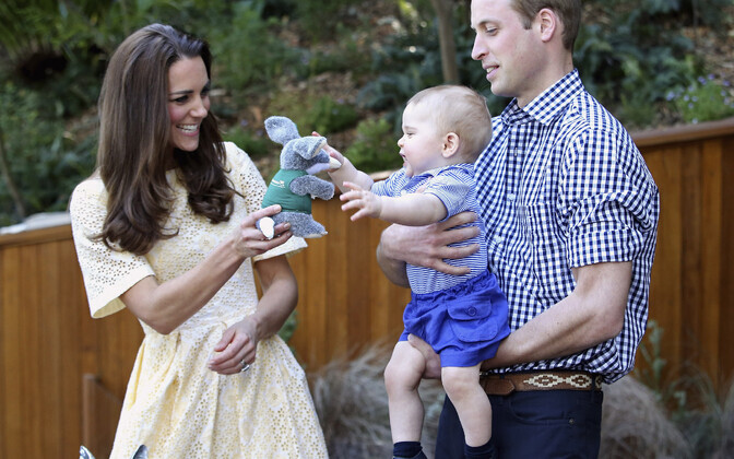 Kate ja William Sydney loomaaias