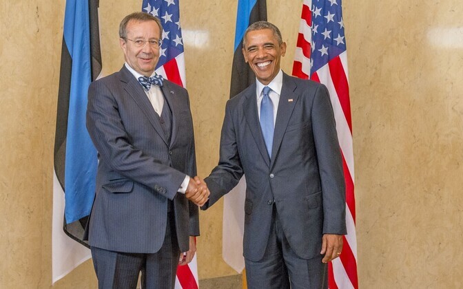 President Ilves ja president Obama