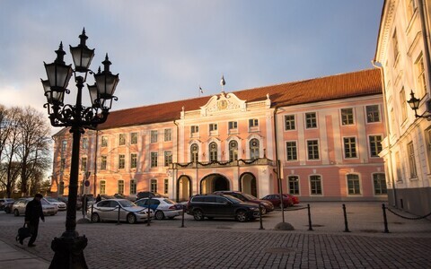Toompea Castle, seat of the Riigikogu