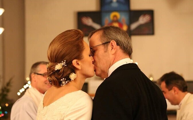 Свадьба Президента Тоомаса Хендрика Ильвеса и Иевы Купце.