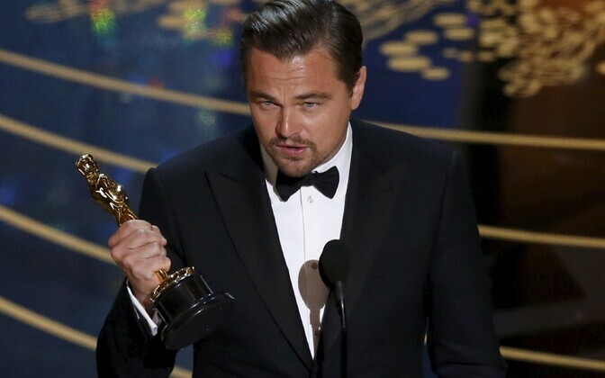 Parima meespeaosa Oscari pälvis tänavu Leonardo DiCaprio.