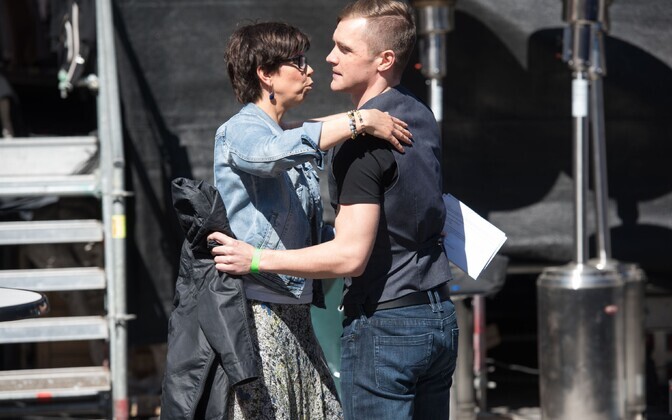 Traditsiooniline emadepäeva kontsert Tallinna Raekoja platsil.