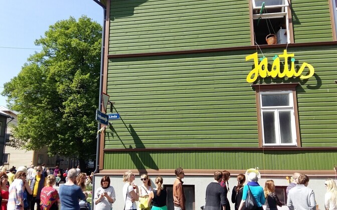 Kalamaja päevadel oli jäätisele järjekord