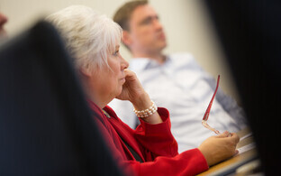 Marina Kaljurand, tagaplaanil Taavi Rõivas.