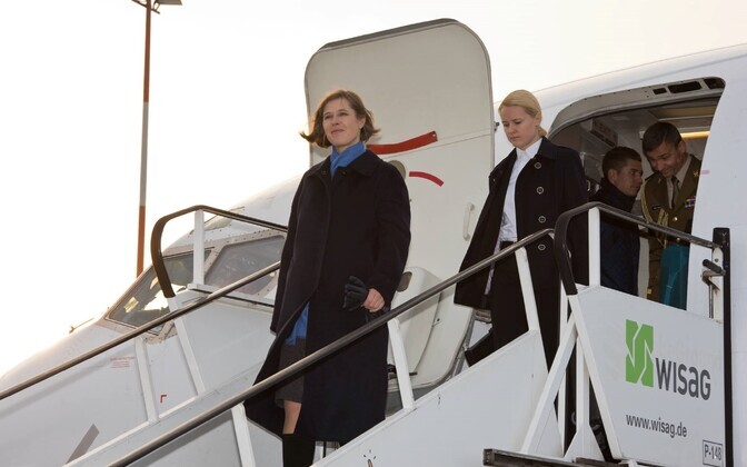 Керсти Кальюлайд прибыла в Берлин с визитом.