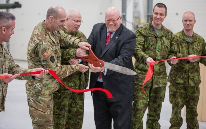 Grand opening of the US military-built infrastructure at Tapa Army Base. Thursday, Dec. 15, 2016.