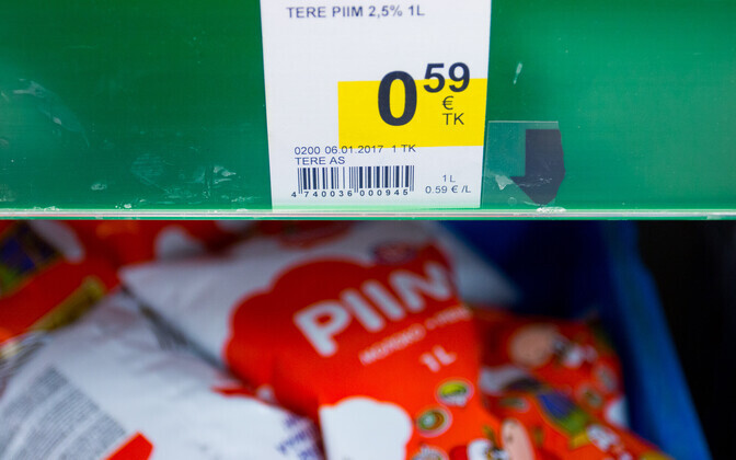 piima hind tõusis