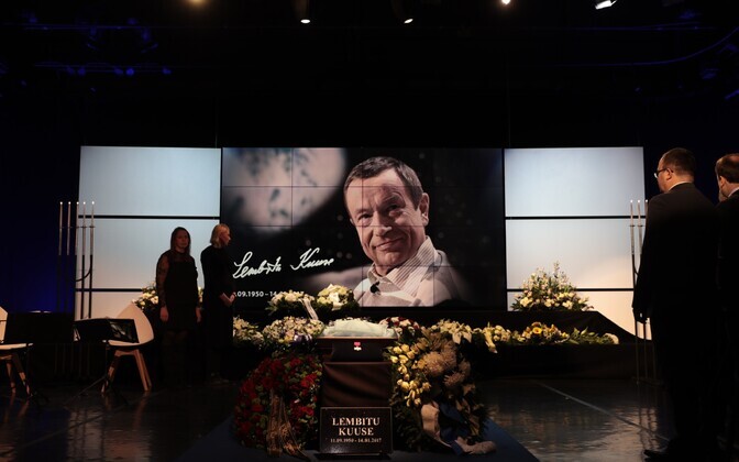 Прощание с Лембиту Куузе.