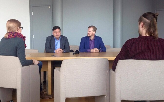 Сулев Лоо (слева) и Прийт Рохумаа.