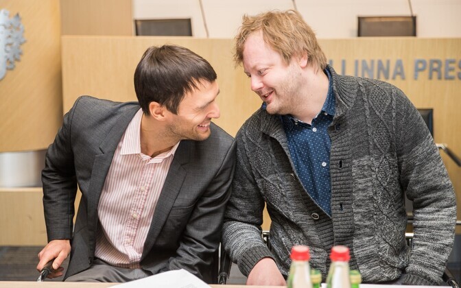 Рево Раудъярв (слева).