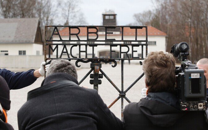Koonduslaagri värav jõudis tagasi Dachausse.