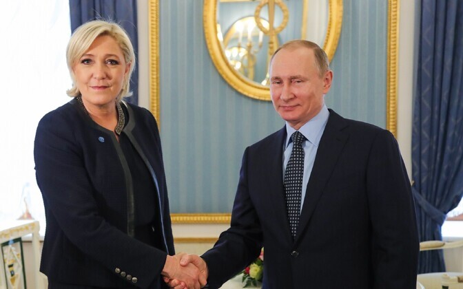 Marine Le Pen 24. märtsil Moskvas.
