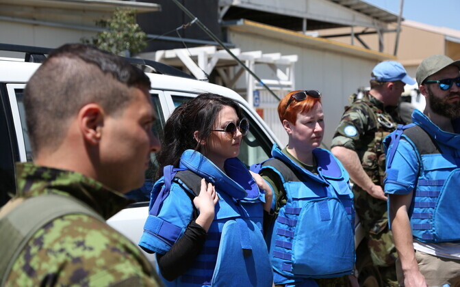 Elina Born ja sõdurid Liibanonis