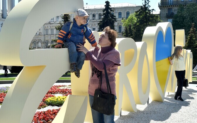 Киев готовится к Евровидению.