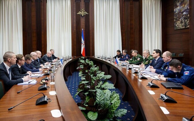 Встреча замминистров обороны РФ и Финляндии в Москве 12.05.2017