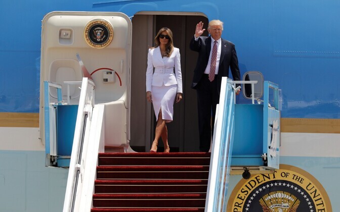 Президент США Дональд Трамп прибыл с визитом в Израиль.
