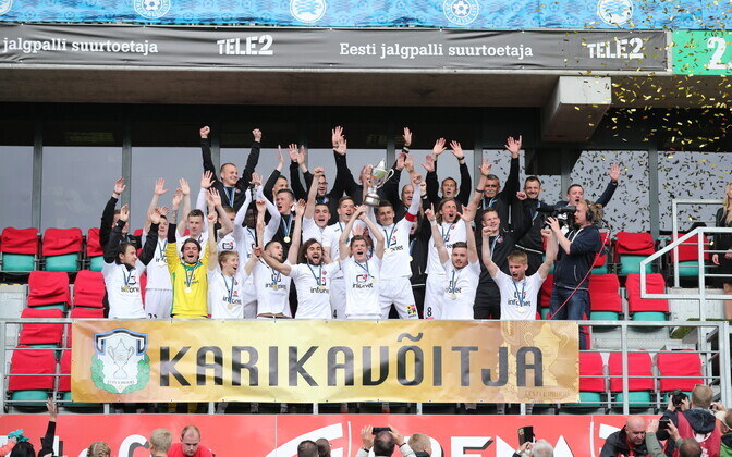 В финале Кубка Эстонии по футболу таллиннский 