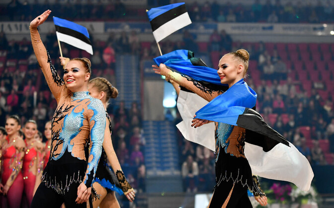Чемпионат мира по эстетической гимнастике в Хельсинки.