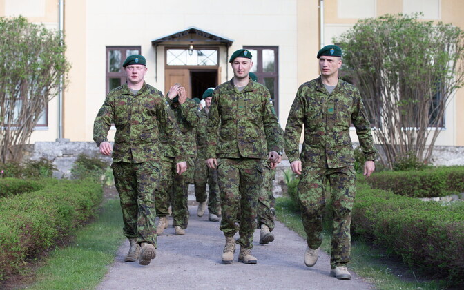 Контингент эстонских военнослужащих Estcon-6 отправился на миротворческую миссию в Ливан.