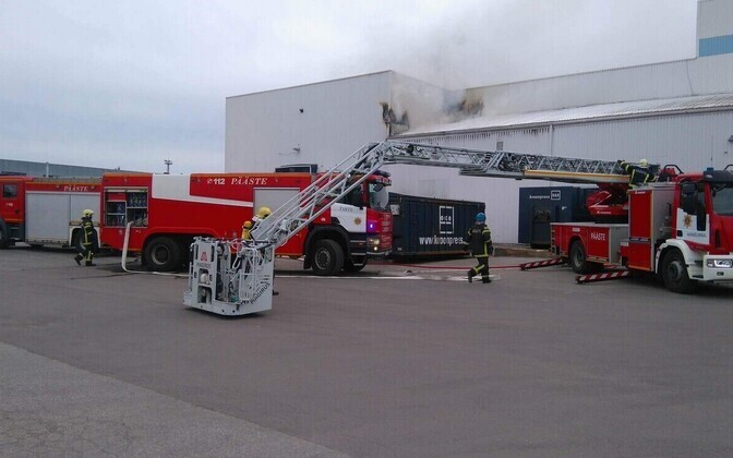 Пожар в типографии Kroonpress.