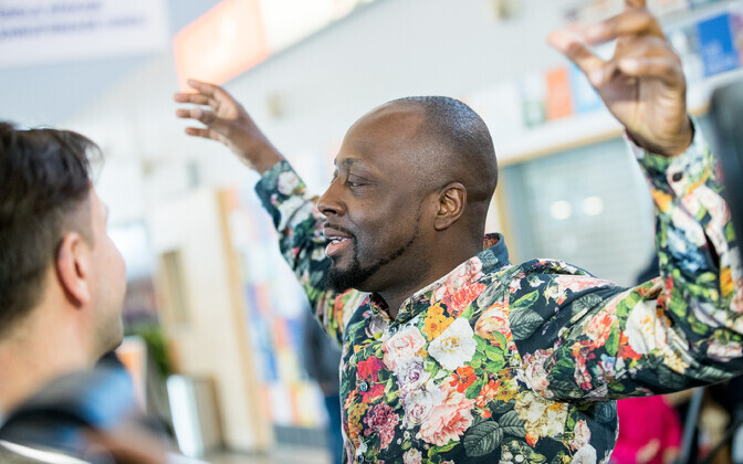 Wyclef Jean lennujaamas