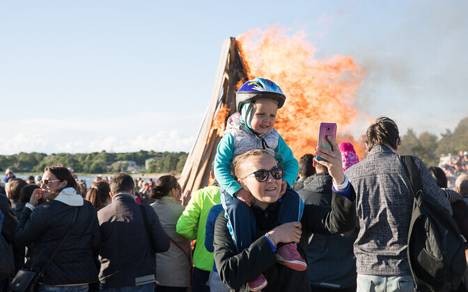 Jaanipäev Stroomi rannas