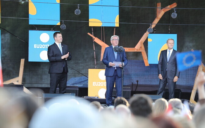 Концерт в честь начала председательства Эстонии в Совете ЕС.