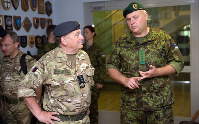 Eestit külastas kaitseväe juhataja kindral Stuart Peach.