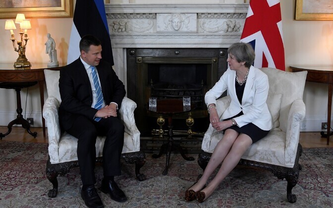 Peaminister Jüri Ratas kohtus Londonis Briti peaministri Theresa Mayga.