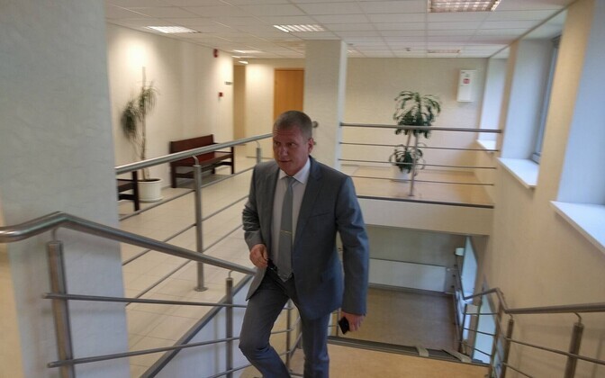 Александр Ефимов в Вируском уездном суде.