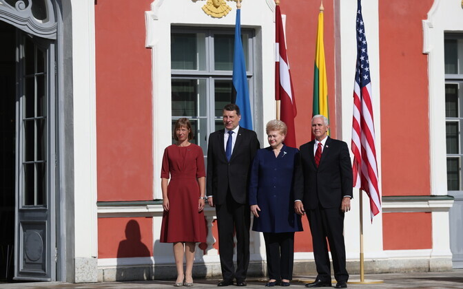 Вице-президент США Майк Пенс в Кадриорге.