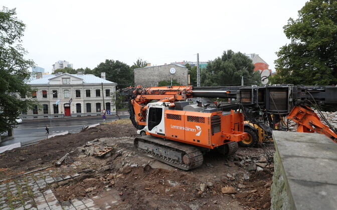 Ehitusplats Tõnismäel