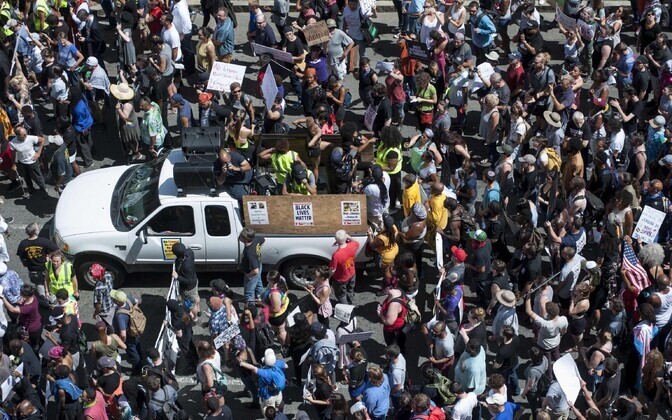 Rassismivastane marss Bostonis