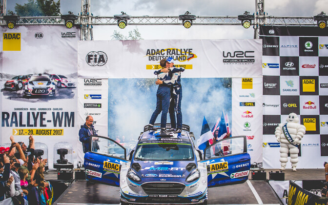 Ott Tänak võitis Saksamaal karjääri teise MM-ralli