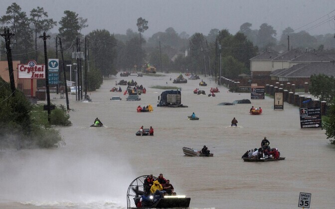 Olukord tormist ja üleujutustest räsitud Houstonis 28. ja 29. augustil.