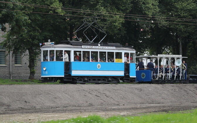 Реконструкция трамвайной линии в Копли обошлась в 20 млн евро.