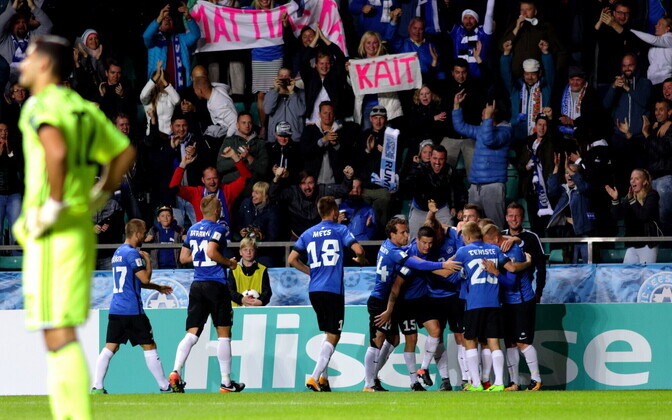 Отборочный матч ЧМ Эстония - Кипр