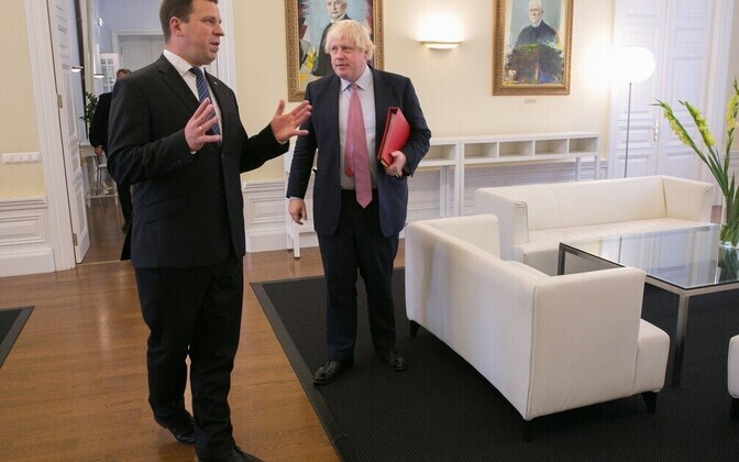 Jüri Ratas kohtus Boris Johnsoniga.
