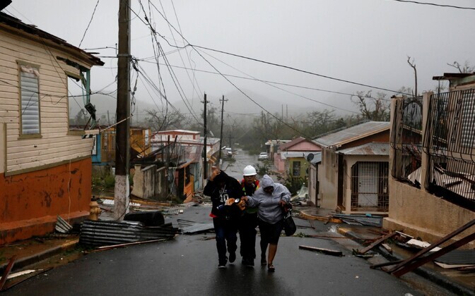 Orkaan Maria Puerto Ricos.
