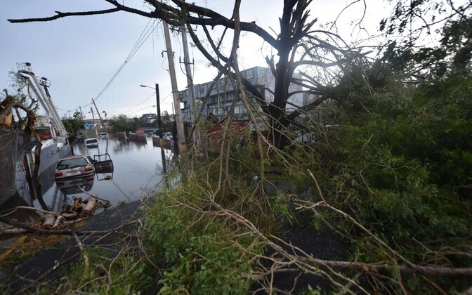 Orkaan Maria tagajärjed Puerto Ricos.