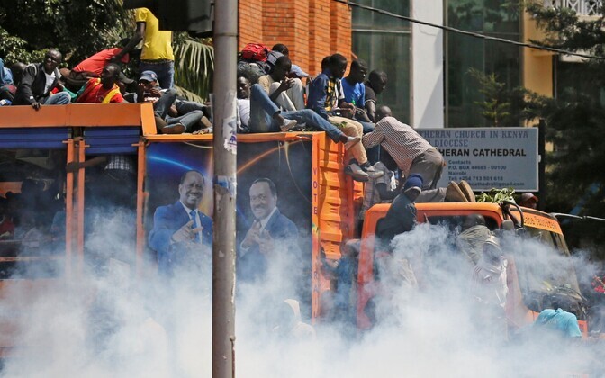 Meeleavaldus Nairobis.