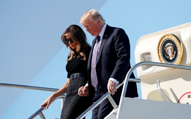 USA president Donald Trump saabus Las Vegasesse.