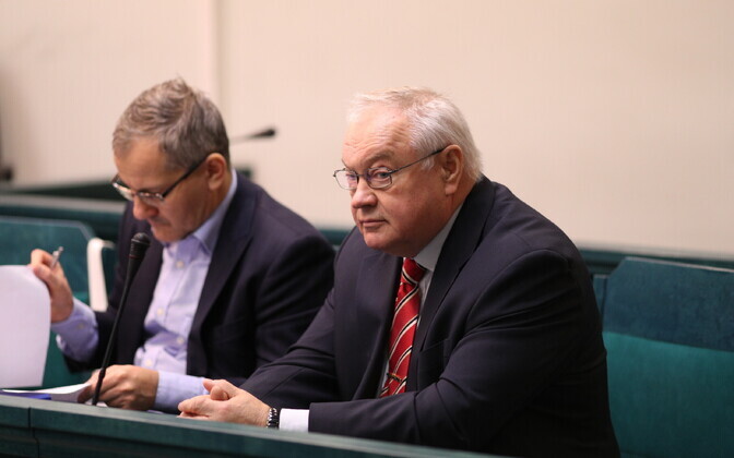 Виллу Рейльян в суде.