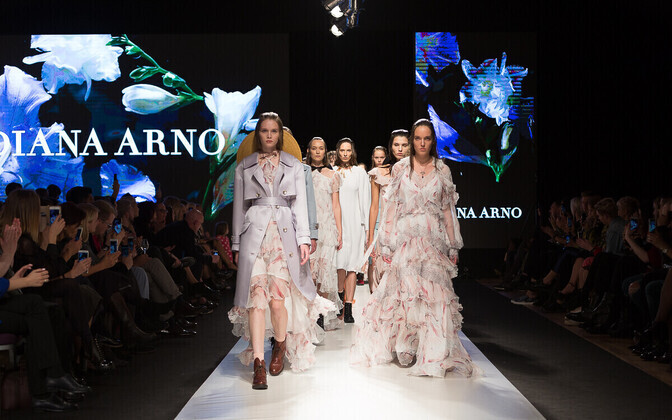 Коллекция Дианы Арно на Рижской неделе моды.
