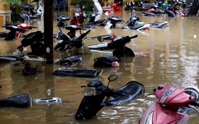 Üleujutus Vietnamis Hoi Ani linnas 6. novembril.