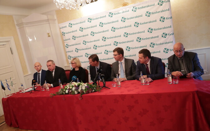 Заседание кандидатов на руководящие посты мэрии Таллинна.