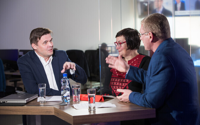 Катри Райк и Александр Ефимов.