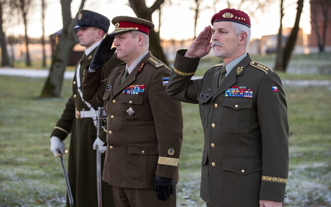 NATO sõjalise komitee esimehe kindral Petr Paveli visiit.