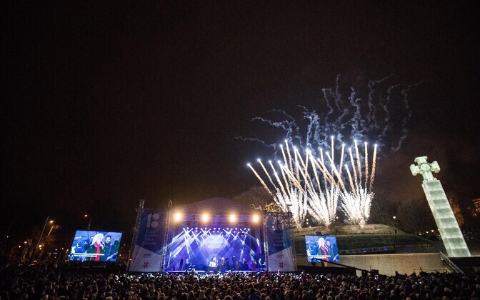 Presidendi kõne ja ilutulestik