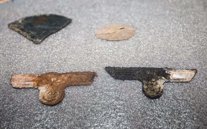 Находки на Маарьямяги.